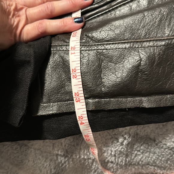 Artists and Revolutionaries Linen & Leather Jacket, Black - Picture 12 of 16